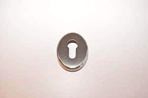 Valli valli Cilinder-rozet deur-rozet EV1-zilver kleurig    VV K1132Y M/NIK   PC    PRIJS PER STUK.