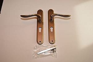 Valli Valli Deurkruk/deurschild messing gebronsd DEURKR/SCH VV H165P ANTICATIO  PC55