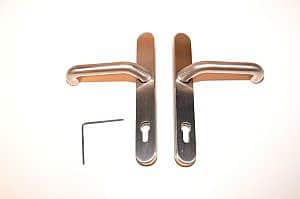 FSB deurgarnituren/Deurkrukken set compleet RVS Krukstift 9mm .