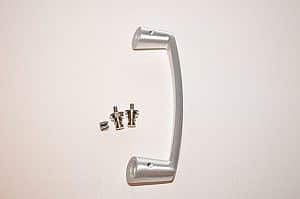 Aluminium schuifpui hendel /schuifraam greep . HOH bevestigingsmaat: 170mm